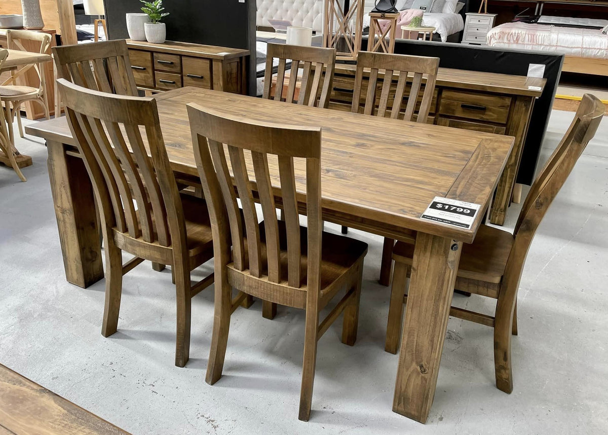 Haus 7pc Dining Factory Direct Furniture Mount Gambier