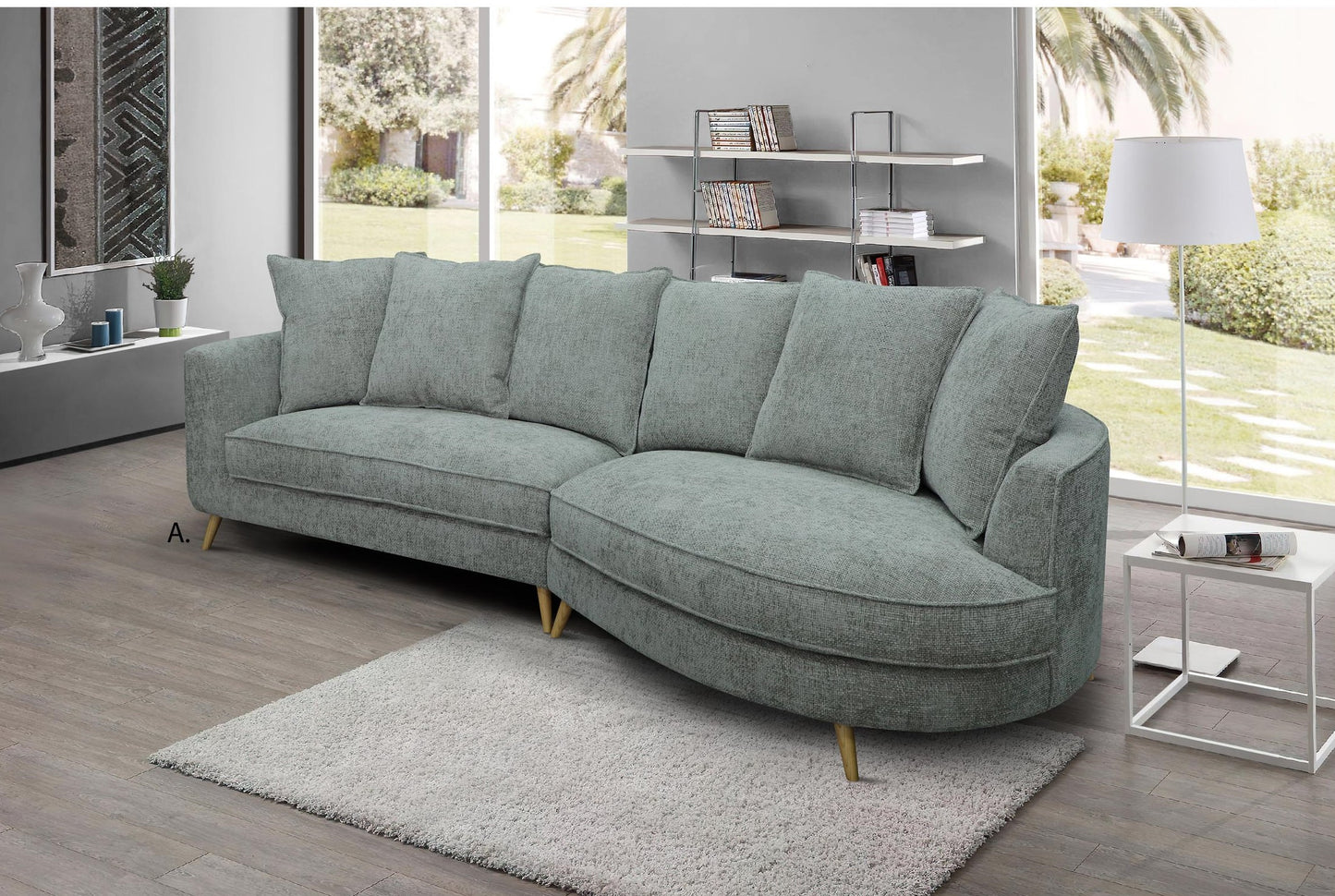 Mateo 2 Seater Chaise Lounge