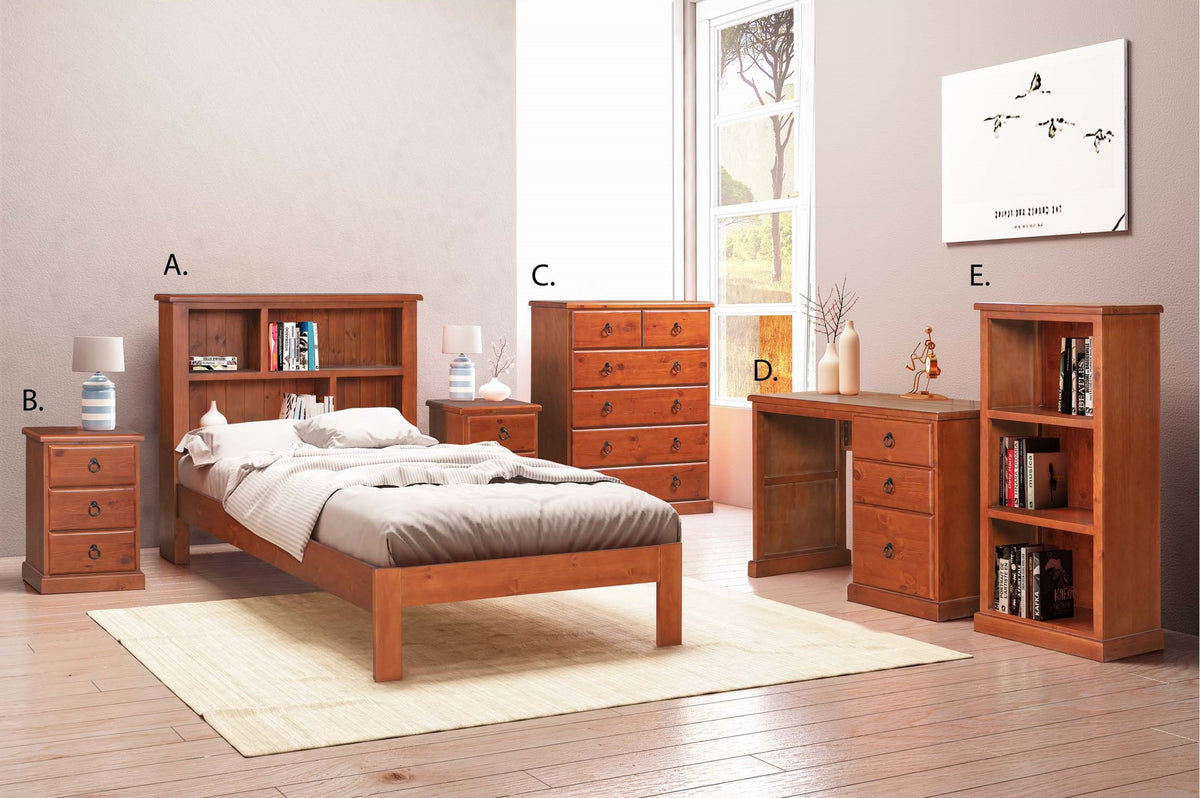 Atlas Bookcase Bed Factory Direct Furniture Mount Gambier