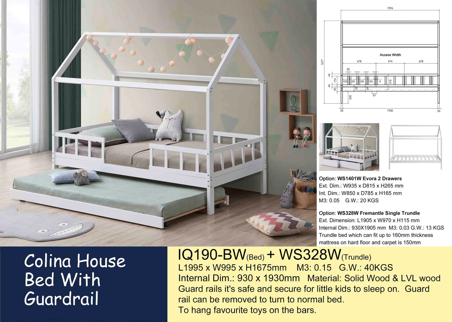 Colina House Bed
