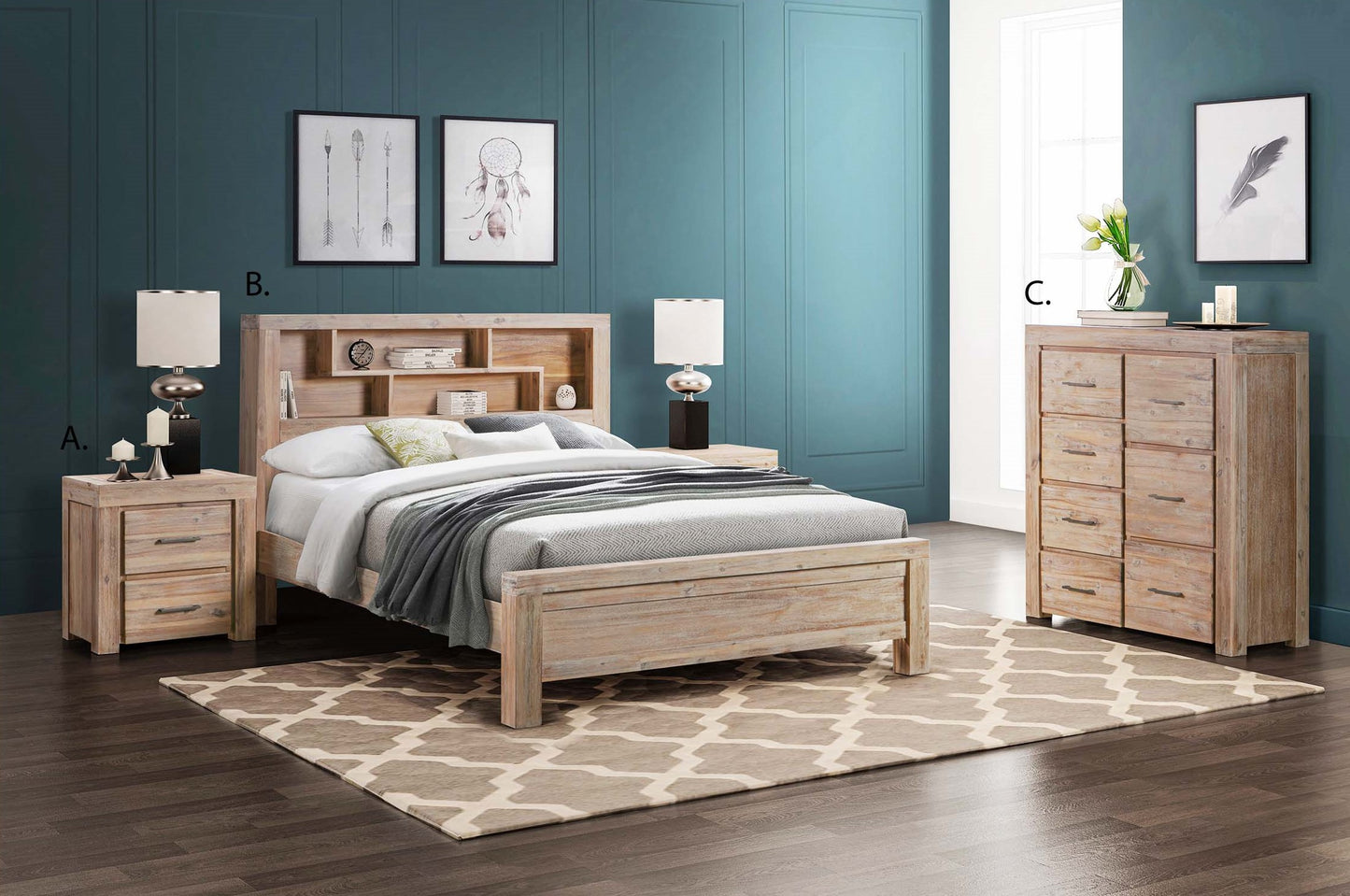 MiCasa Queen Bed