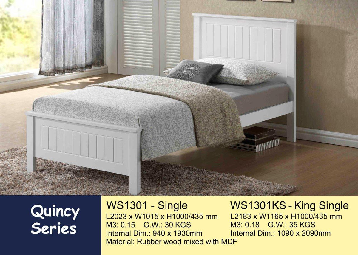 Quincy Single Bed Factory Direct Furniture Mount Gambier