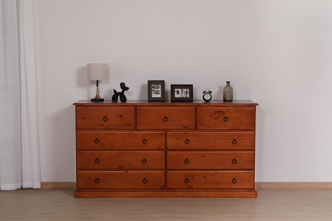 Dawson 9 Drawer Tallboy