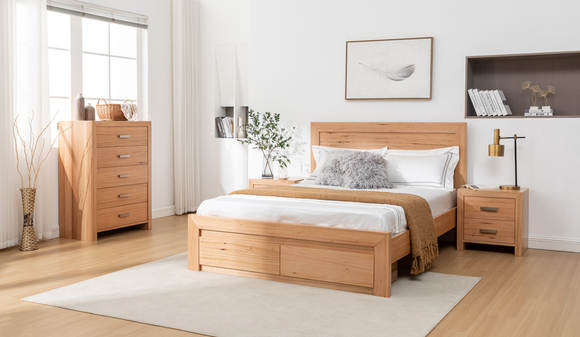 Eva Queen Drawer Bed