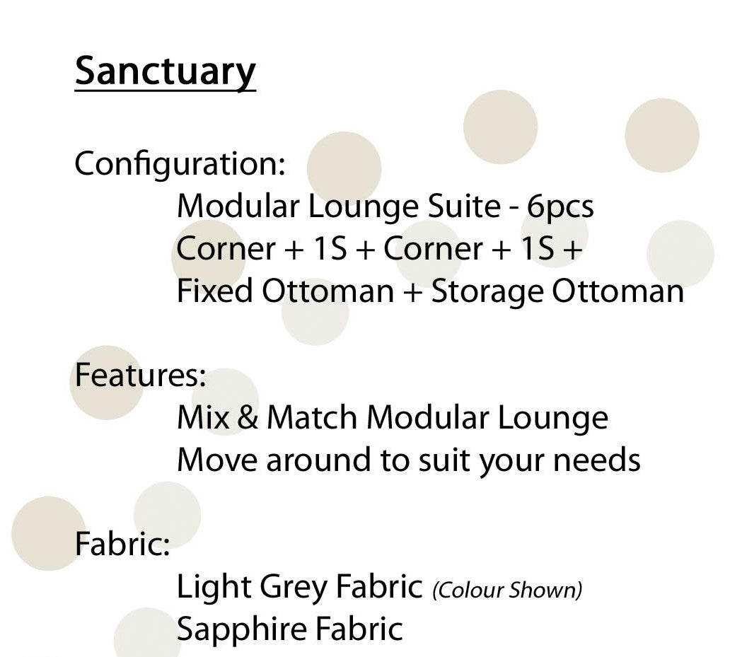 Sanctuary Modular Lounge