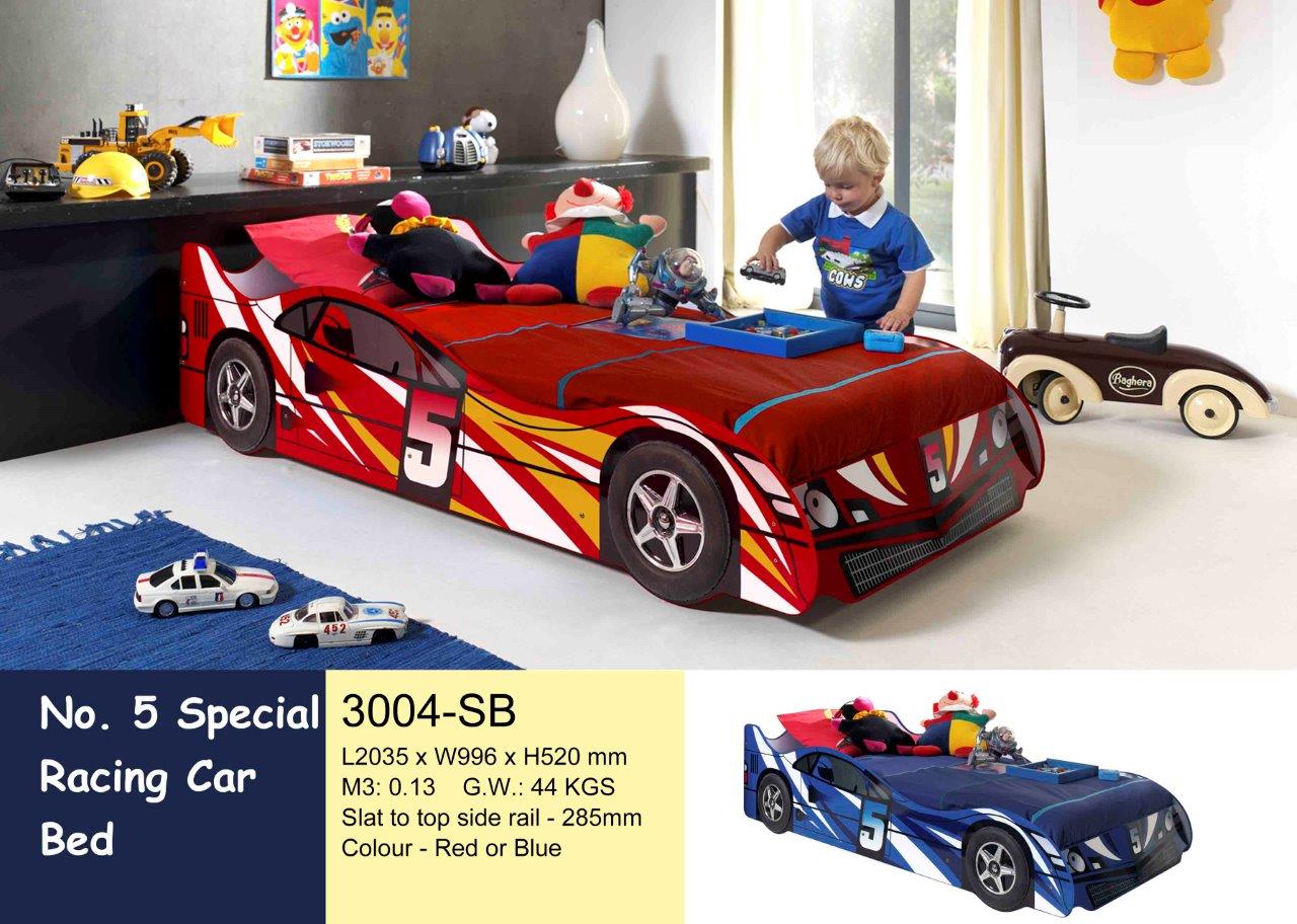 No. 5 Special Racing Car Bed