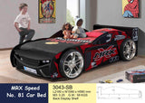 MRX Speed No. 81 Racing Car Bed