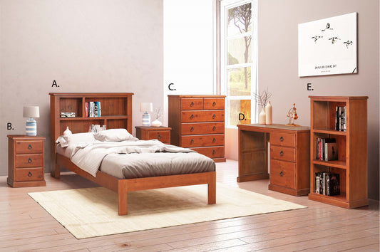 Atlas Bookcase Bed