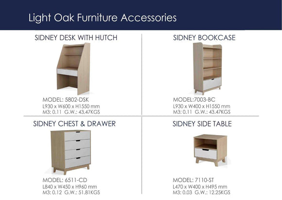 Light Oak Furniture from