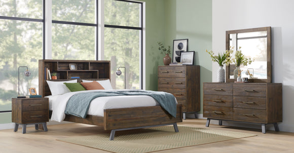 Paterson Queen Bookcase Bed
