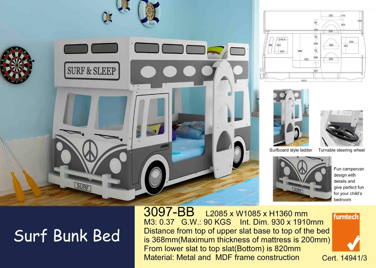Surf Bunk Bed