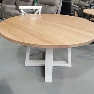 Australian Made Tassie Oak Round Table