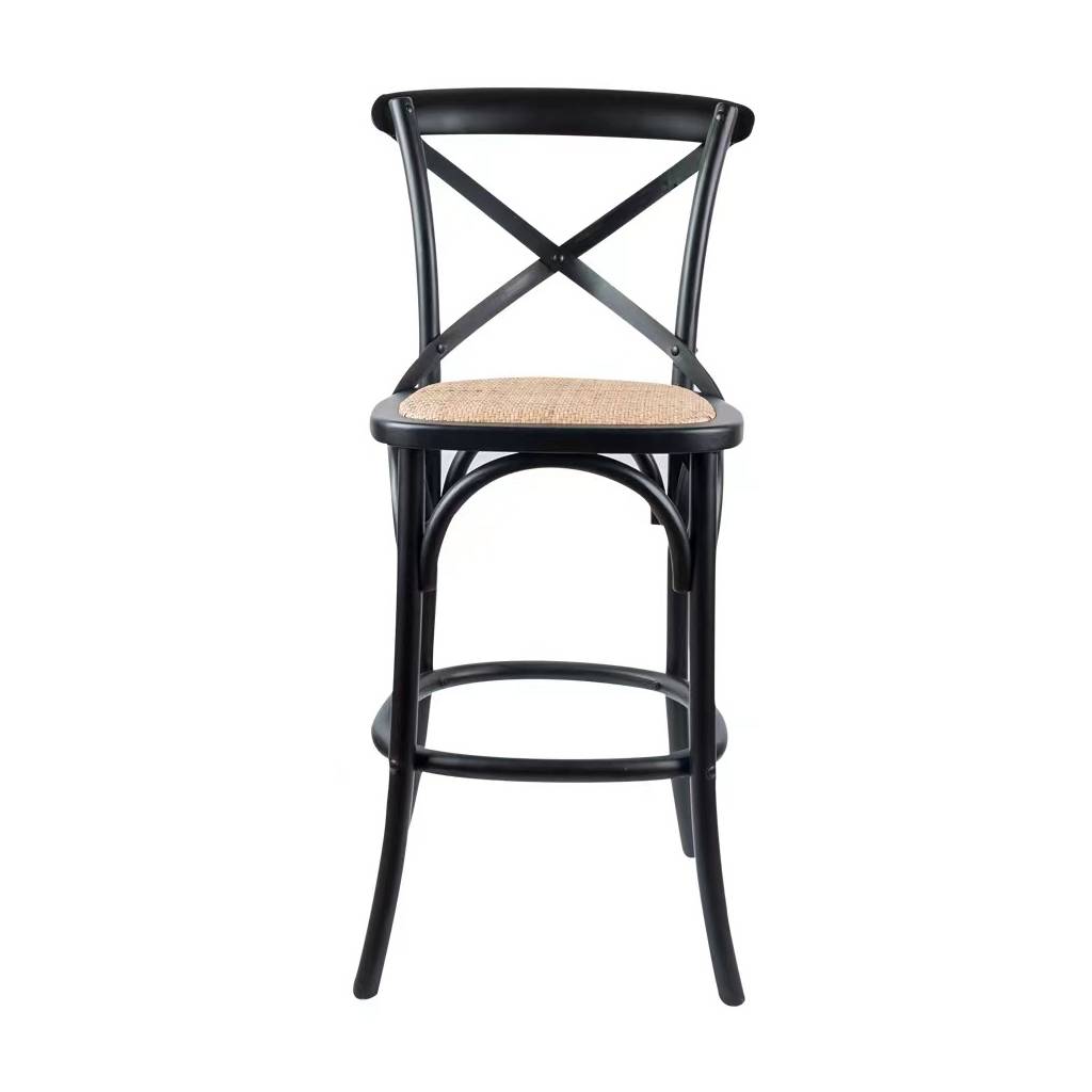 Cafe Crossback Bar Stool