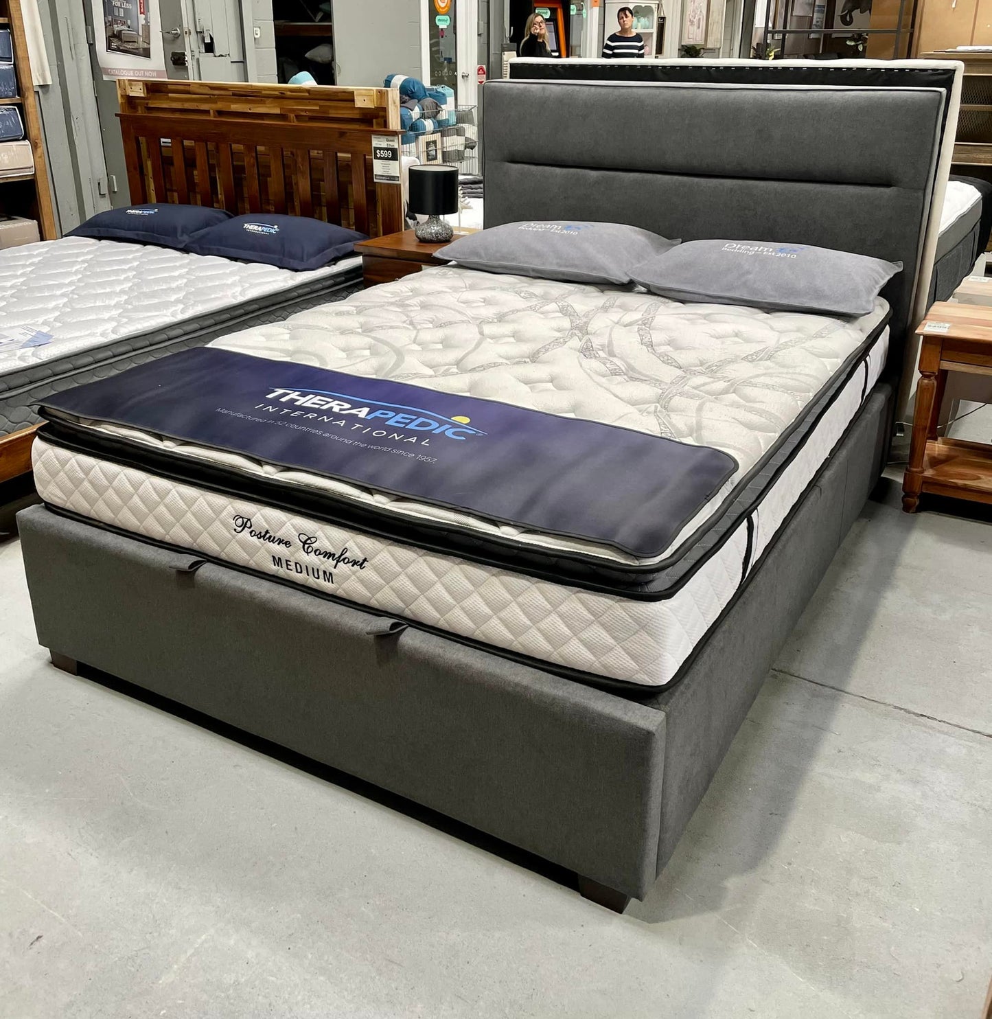 Hagan Queen Gas Lift Bed